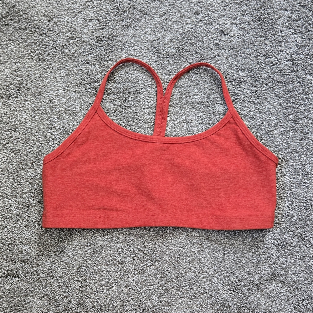 Beyond Yoga Red Sports Bra